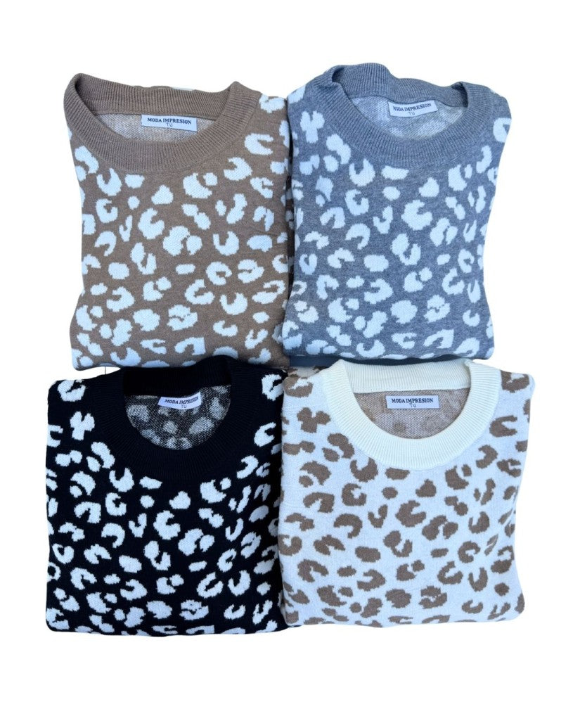 Jersey Animal Print Mujer