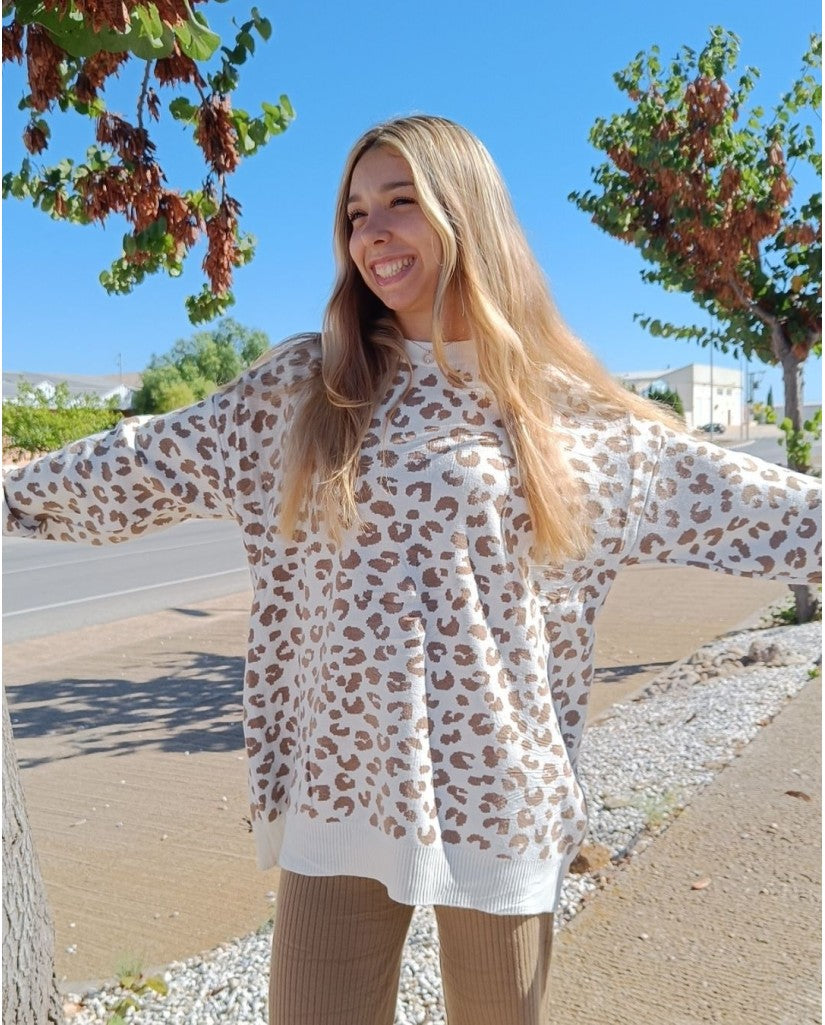 Jersey Animal Print Mujer (imagen 3)