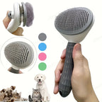 Peine quitapelos flotante para perros y gatos