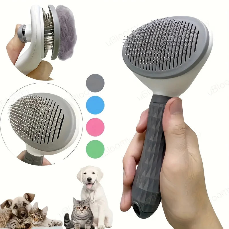 Peine quitapelos flotante para perros y gatos
