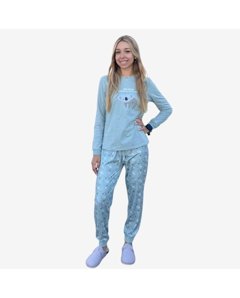 Pijama Supersoft Mujer Koala