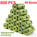 Bolsas para excrementos de perro, 5 rollos de 75 unidades
