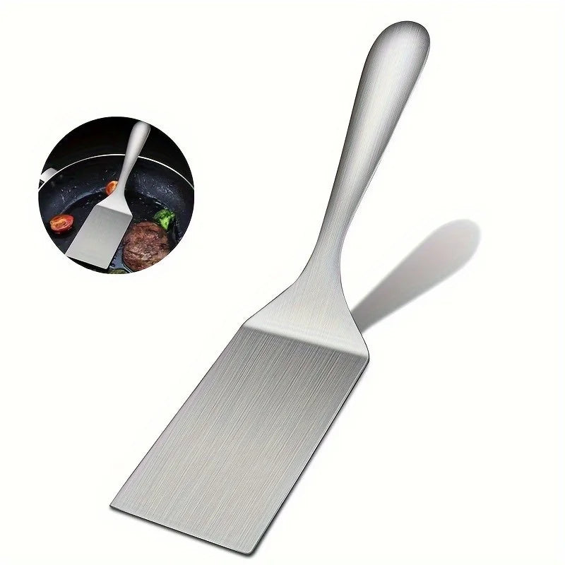 Espátula pequeña de acero inoxidable para cocina