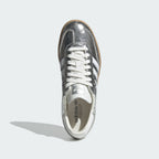 adidas Samba OG Plata Metalizada Mujer vista frontal