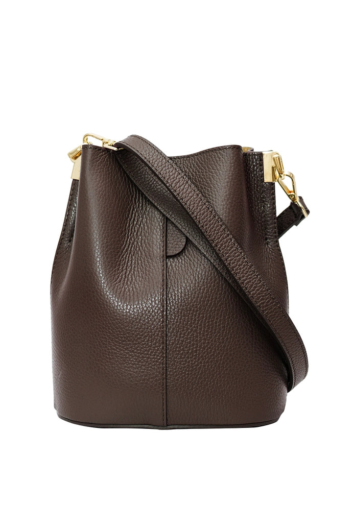 Bolso LILWENN de piel de vacuno grabada Cherry Paris