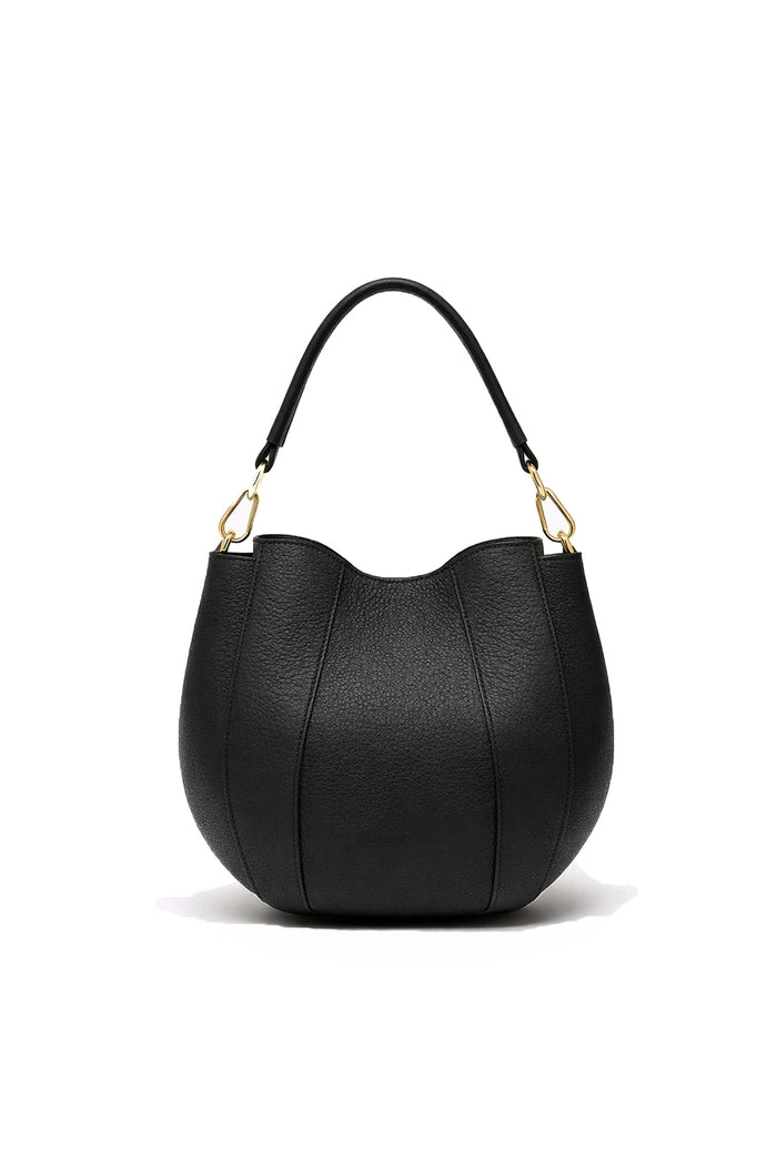 Bolso ODÉLIA de piel de vacuno grabada Cherry Paris