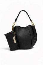 Bolso ODÉLIA de piel de vacuno grabada Cherry Paris