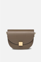 Bolso ZINA de piel de vacuno lisa Cherry Paris