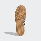 Adidas Samba LT Blanco Negro Dorado - vista superior