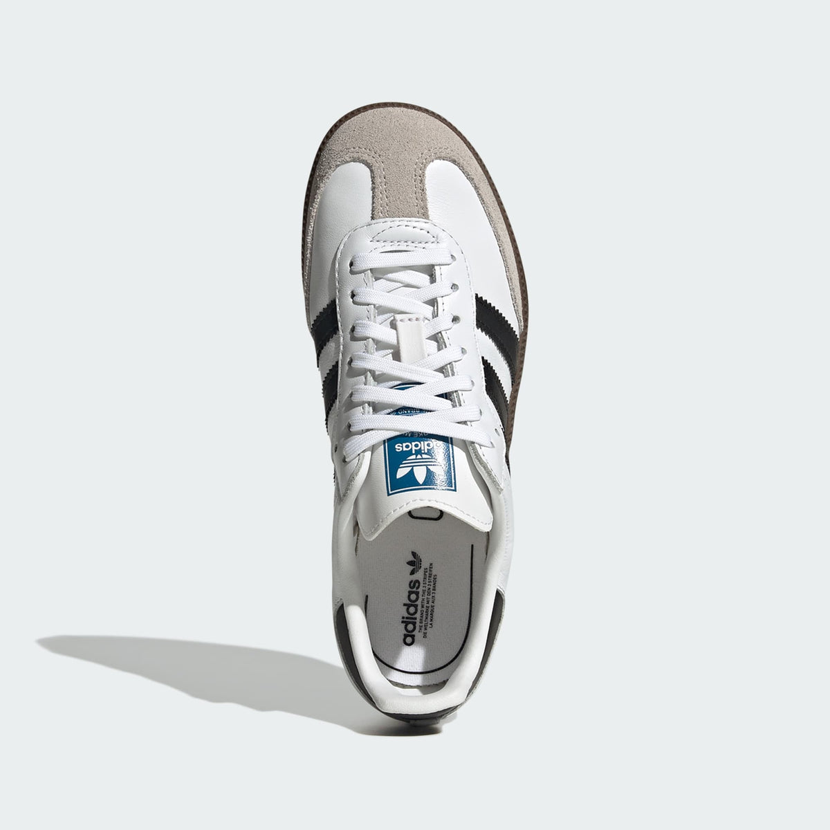 Adidas Samba OG Blanco Niño - vista trasera