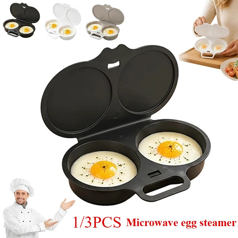 Cocedor de huevos al vapor para microondas