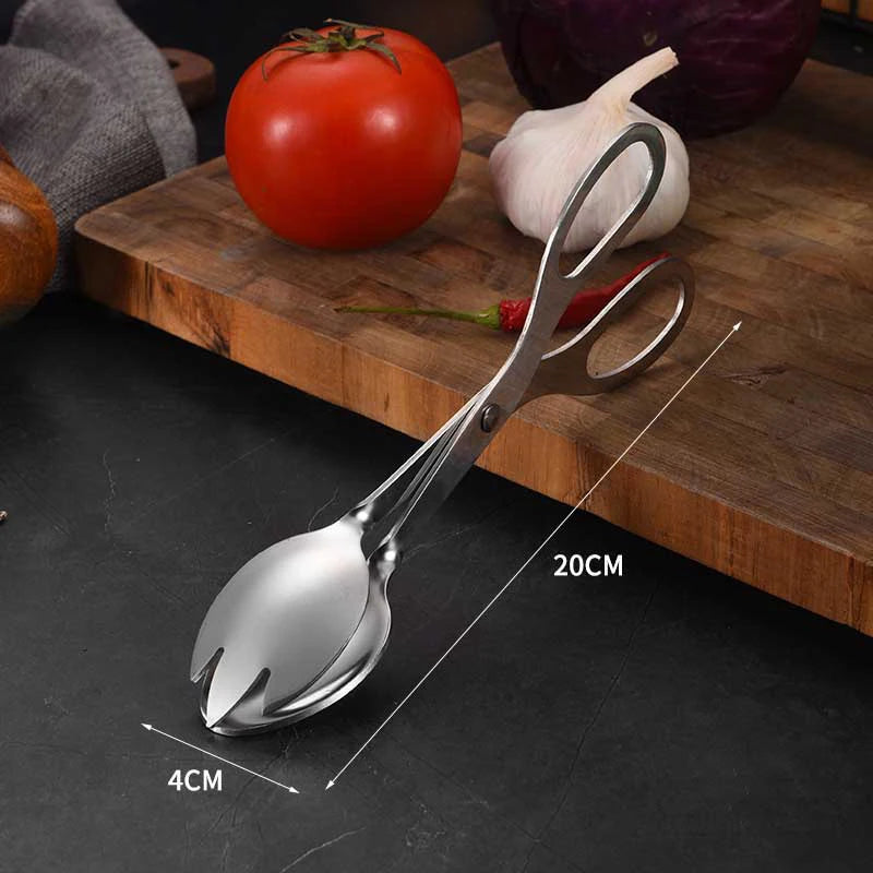 Pinza de servicio de acero inoxidable para buffet (imagen 2)