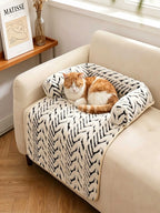 Sofá cama para perros y gatos con bordes laterales (imagen 2)