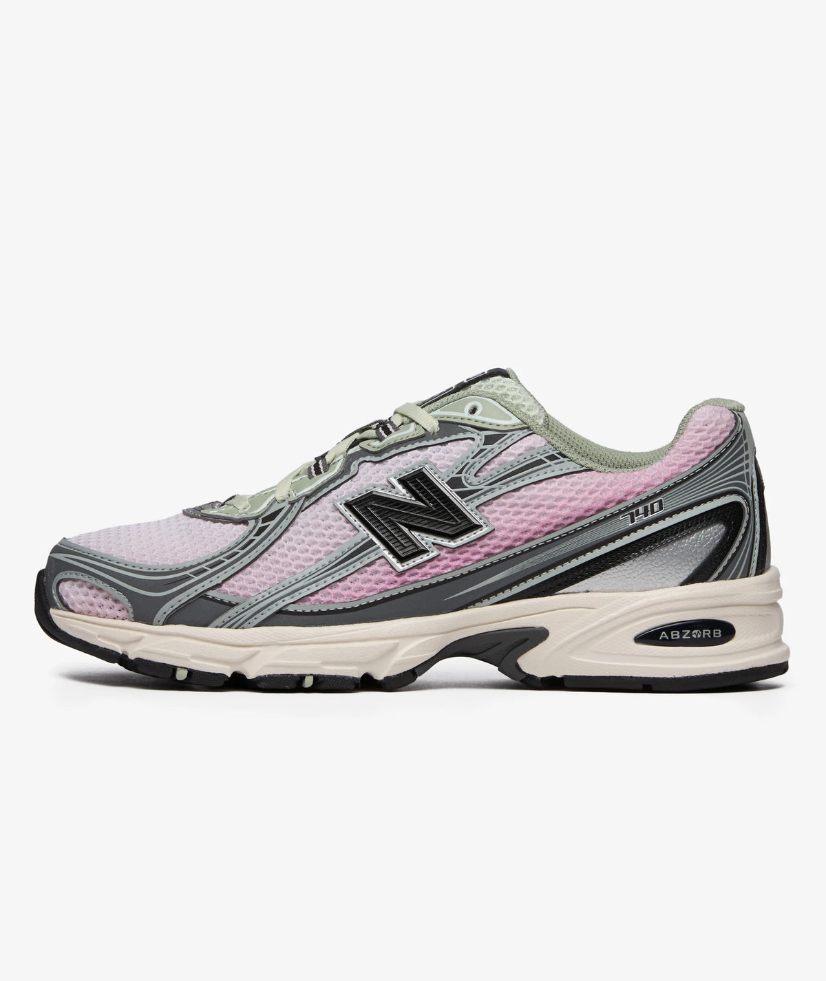 New Balance 740v2 Pink Granite Mineral - vista lateral