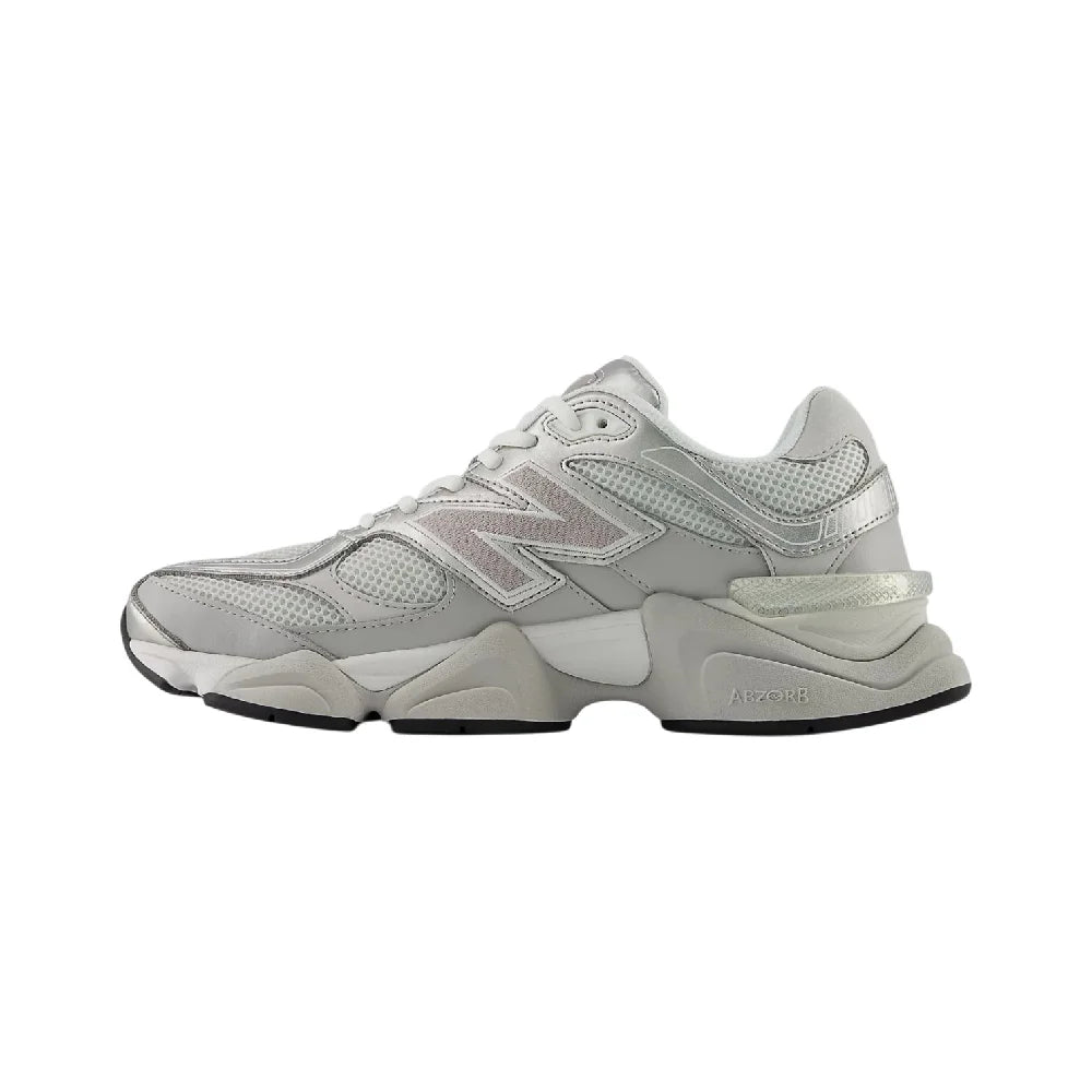 New Balance 9060 Raincloud Truffle Salt - vista lateral