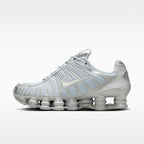 Nike Shox TL Platino Puro Plata Metálico (Mujer) - vista lateral