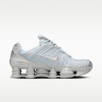 Nike Shox TL Platino Puro Plata Metálico (Mujer) - vista trasera