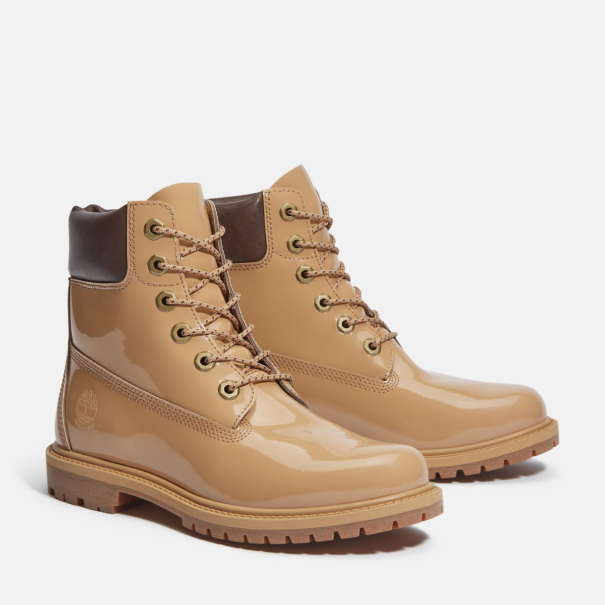 Timberland Premium 6-Inch Charol Trigo (Mujer) - suela
