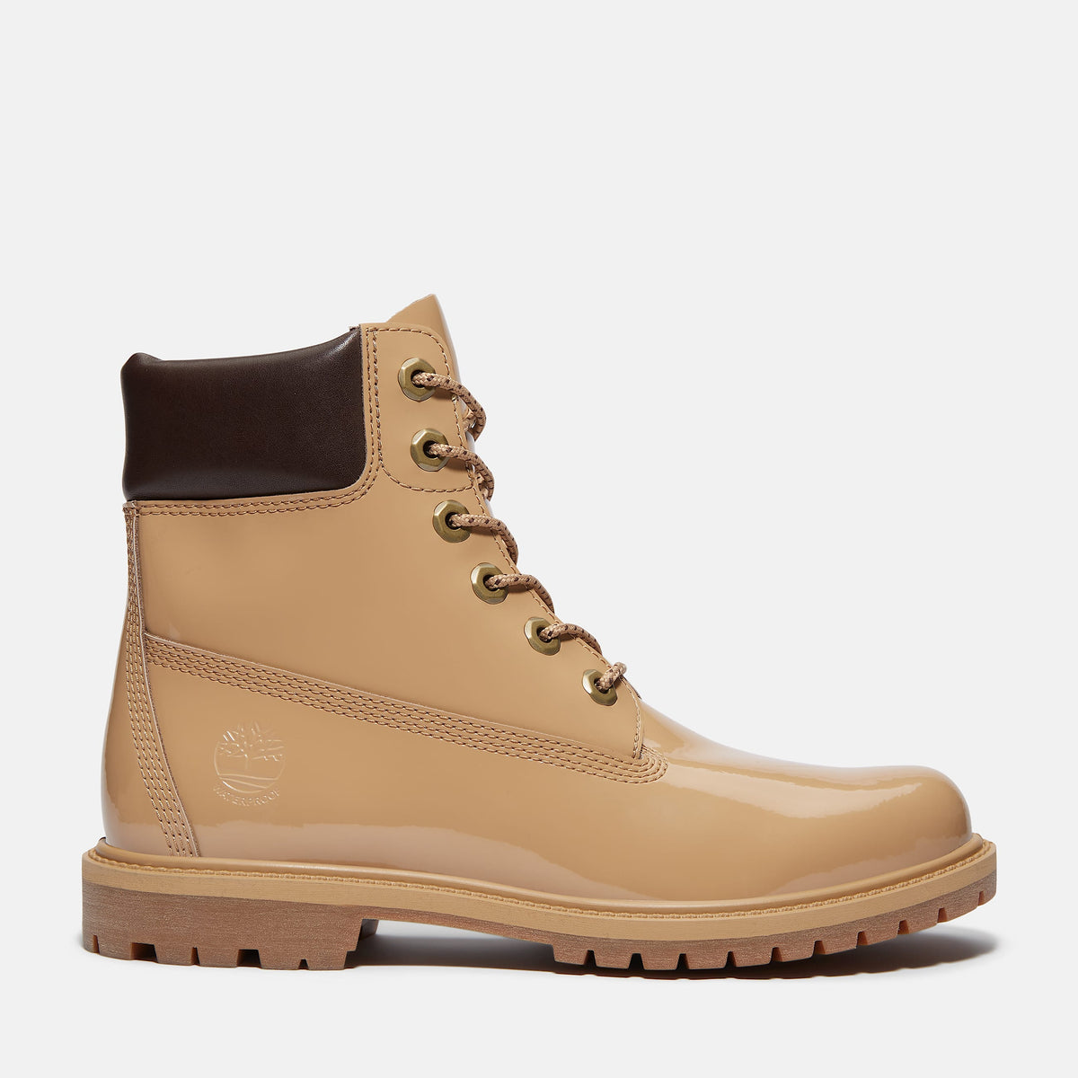 Timberland Premium 6-Inch Charol Trigo (Mujer)