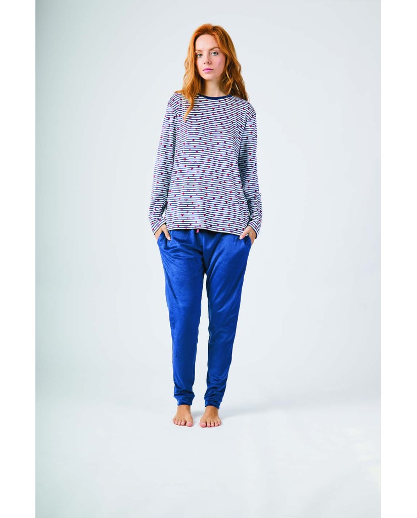 Pijama de Mujer Corazones