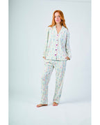 Pijama de Mujer Camisa Flores (imagen 2)