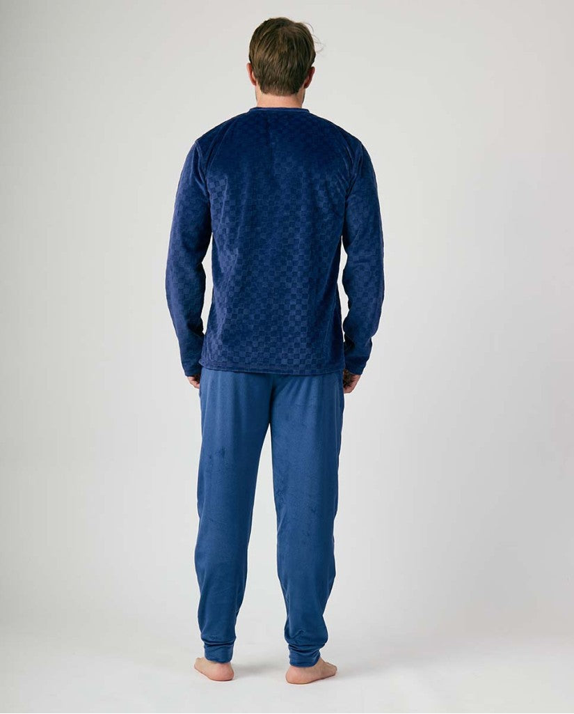 Pijama Terciopelo Hombre Live To Ride (imagen 2)