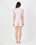 Pijama de Mujer Tirantes Malva Flores