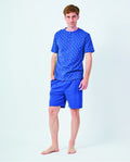 Pijama de Hombre Manga Corta Peces