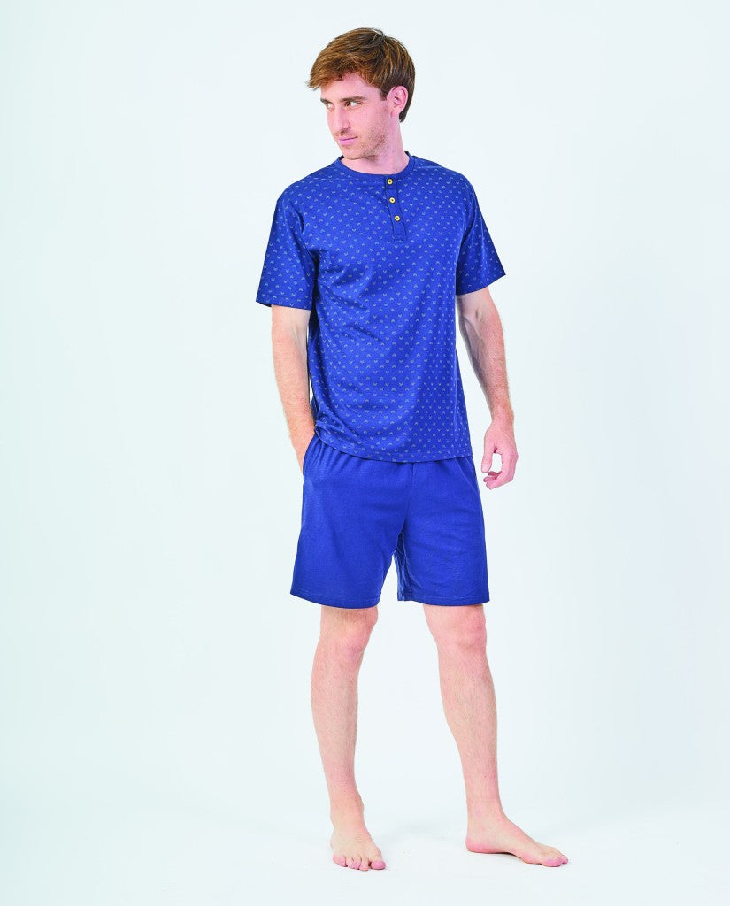 Pijama de Hombre Azul Marino