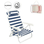 Pack Familiar de Verano – 4 Sillas de Playa + Sombrilla de 180 cm GRATIS ☀️🏖️ LOOFTYS
