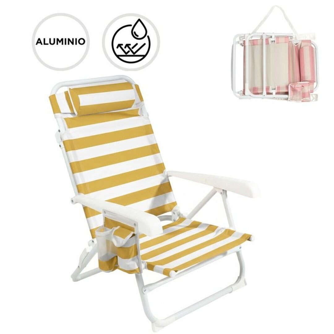 Pack Familiar de Verano – 4 Sillas de Playa + Sombrilla de 180 cm GRATIS ☀️🏖️ LOOFTYS