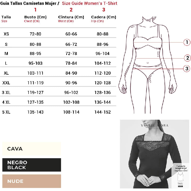 Camiseta de Mujer Manga Larga Ref. 19049 (imagen 8)