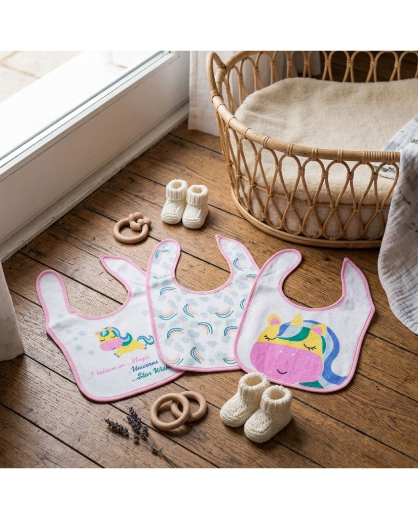 Pack 3 Baberos Unicornio (imagen 2)