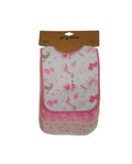 Pack 3 Baberos Animales Rosa