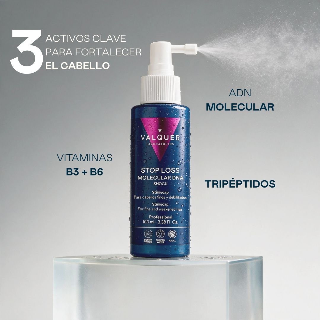 Shock Caída ADN Molecular – Loción Anticaída Capilar Valquer®