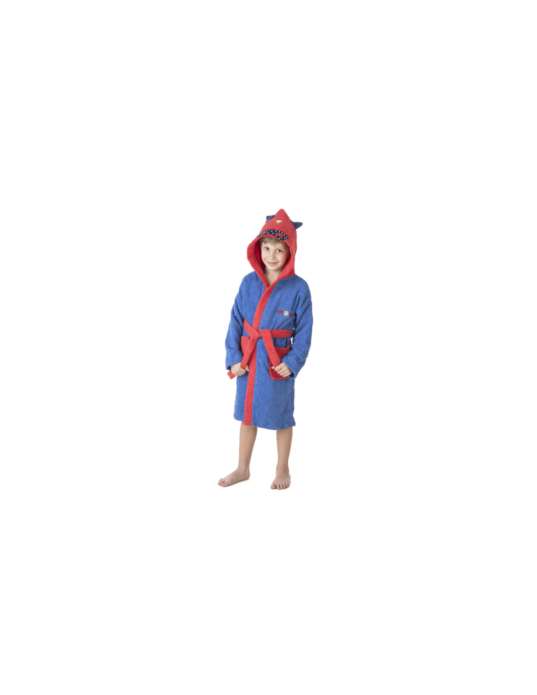 Albornoz Infantil para Niño, Diseño Hero