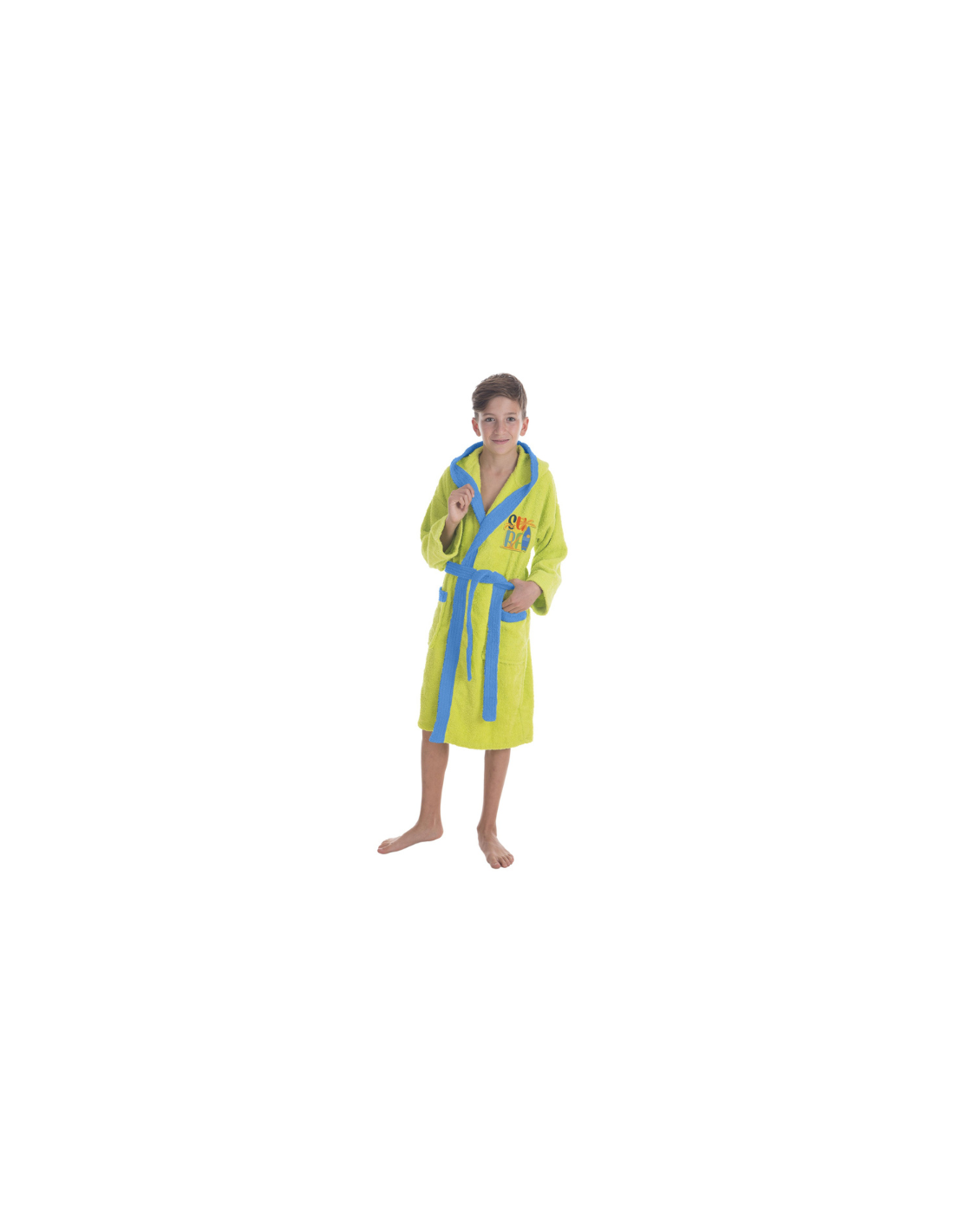 Albornoz Infantil para Niño, Diseño Surf