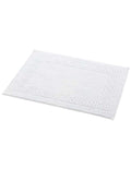 Alfombra de Baño Blanca con Greca, Pack de 2 Unidades