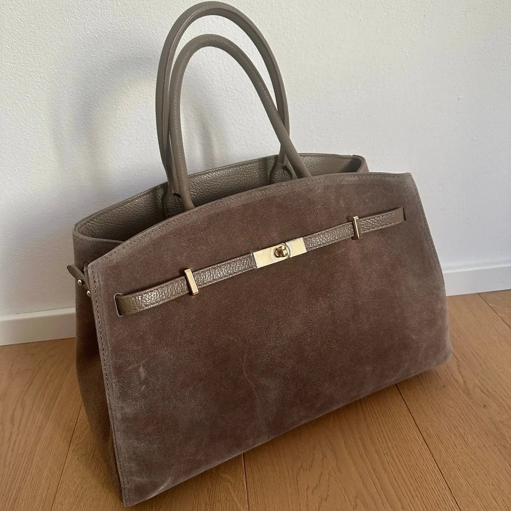 Bolso AMELIA BIG de ante italiano