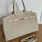 Bolso AMELIA BIG de ante italiano Zh Leather Bags