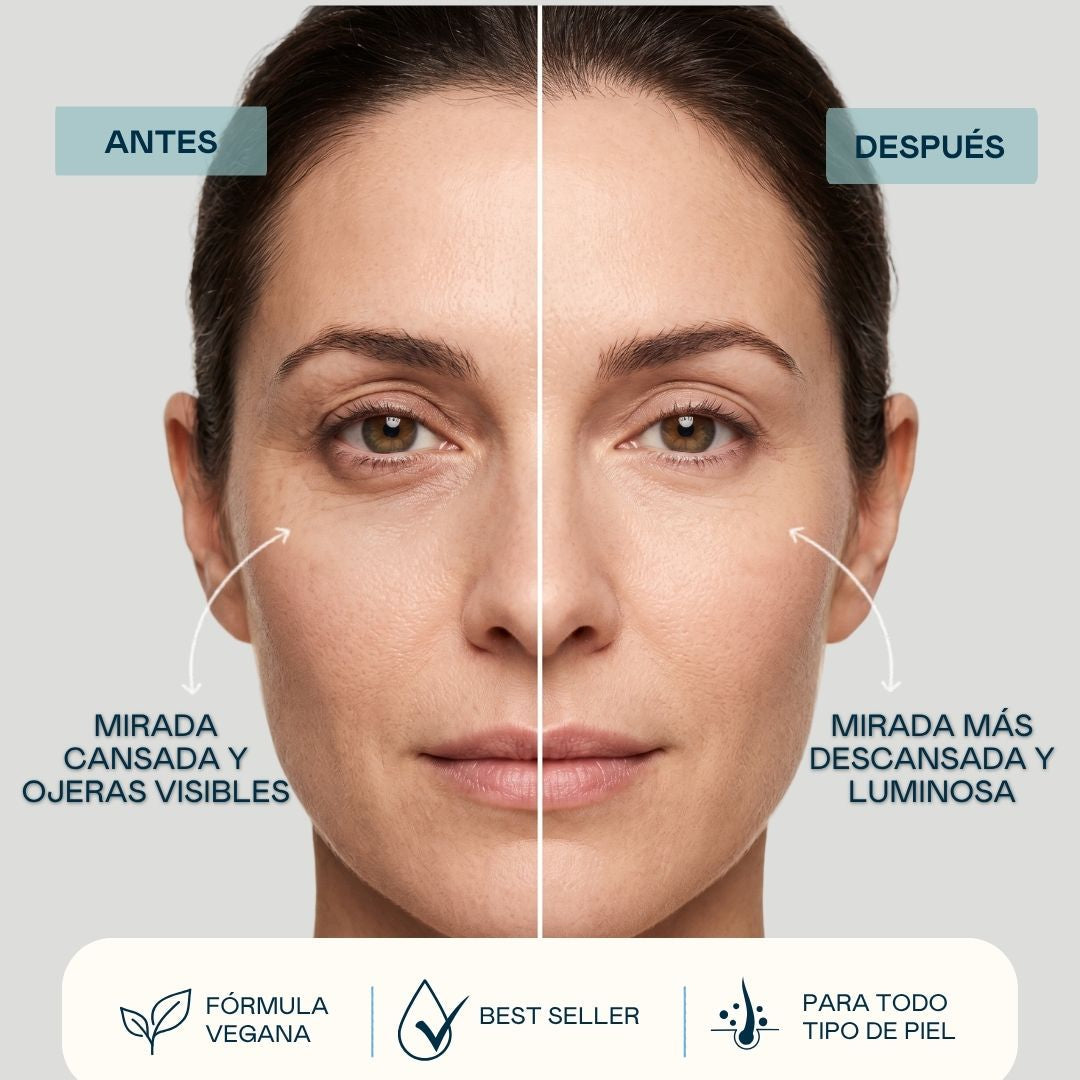 Sérum Contorno de Ojos y Labios – Acción Antiarrugas y Antioxidante - 30 ml Valquer®
