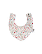 Babero Bandana de Bambú, Pack de 2 Unidades, Diseño Flores (imagen 2)