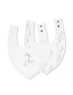 Babero Bandana, Pack de 2 Unidades, Diseño Conejito (imagen 2)