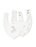 Babero Bandana, Pack de 2 Unidades, Diseño Conejito (imagen 3)