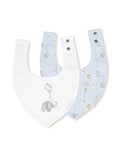 Babero Bandana, Pack de 2 Unidades, Diseño Elefante