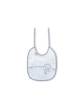 Babero Rectangular para Bordar, Pack de 2 Unidades, Diseño Osito