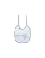 Babero Rectangular para Bordar, Pack de 2 Unidades, Diseño Osito