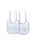 Babero Rectangular para Bordar, Pack de 2 Unidades, Diseño Osito (imagen 3)