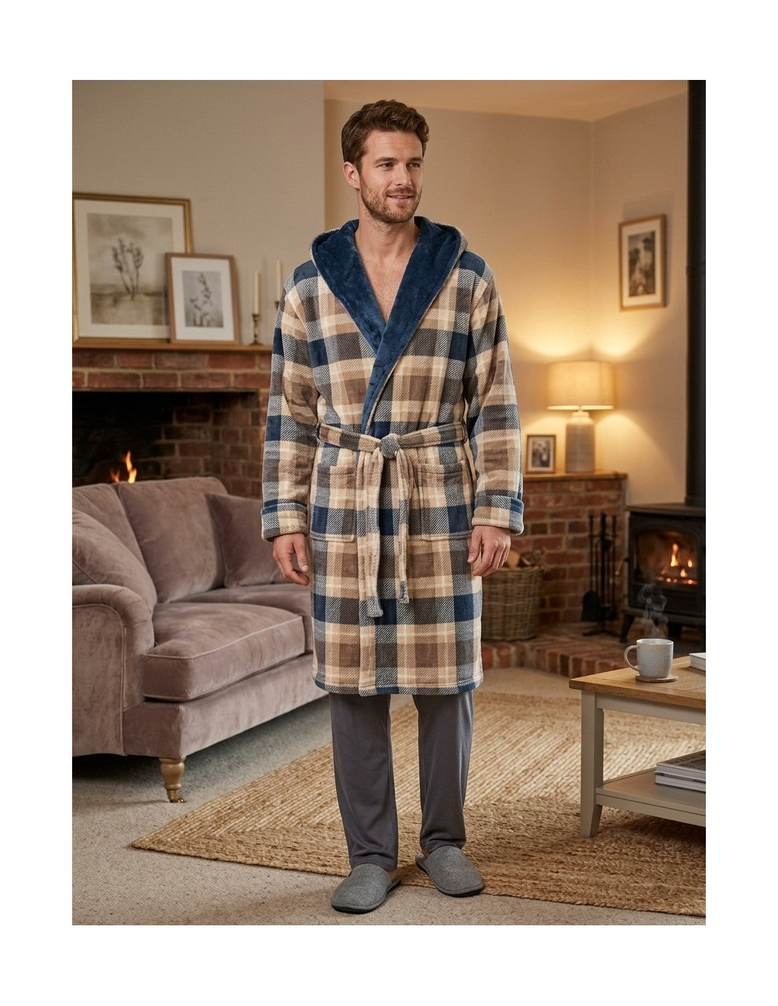 Bata Larga de Hombre, Modelo TX-32