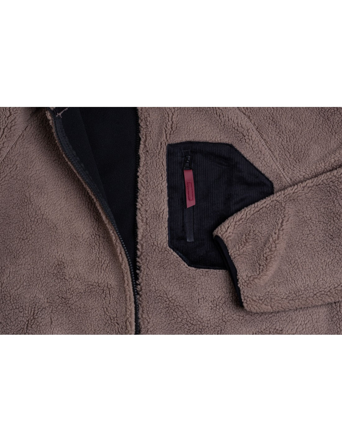 Bata - Polar de Hombre con Cremallera, Color Marrón (imagen 3)